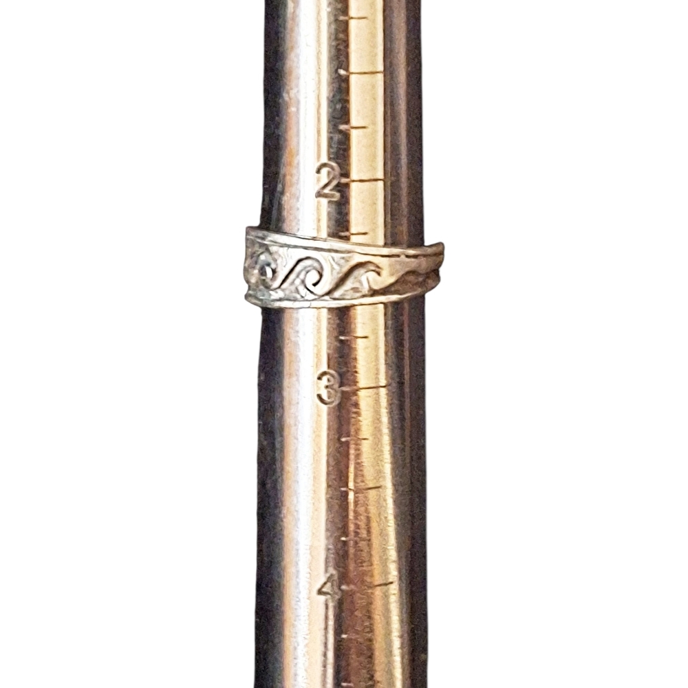 Sterling Silver Wave Toe Ring - image 8